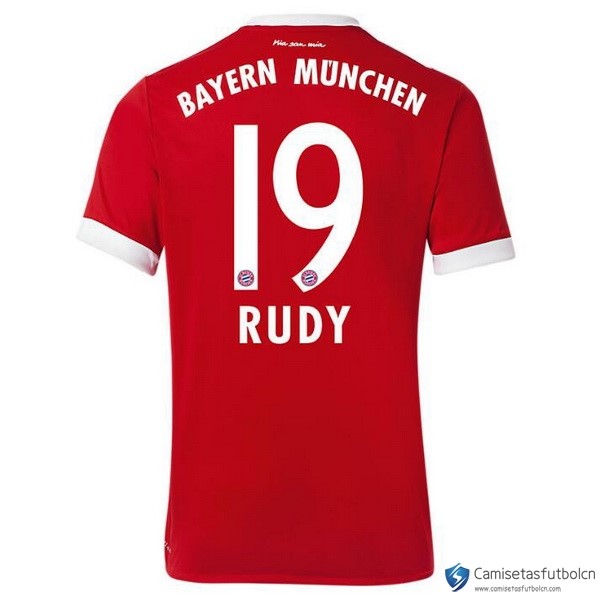 Camiseta Bayern Munich Primera equipo Rudy 2017-18